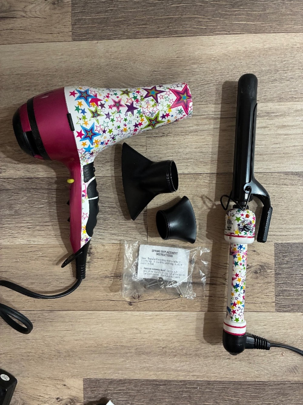 Hot tools Turbo Hair dryer and curling iron